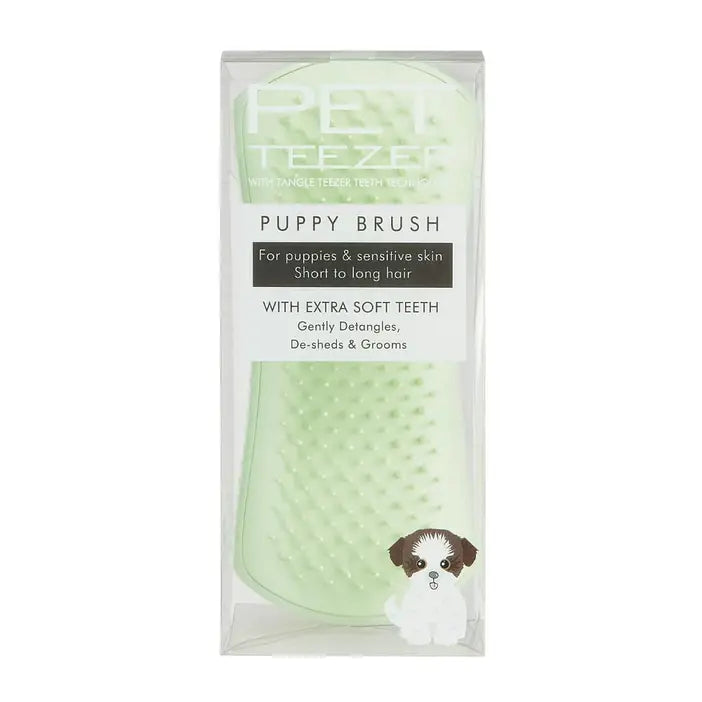 Pet Teezer Puppy Brush Green Dear Pet Company