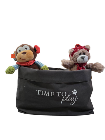 TOY BASKET | Dark Grey