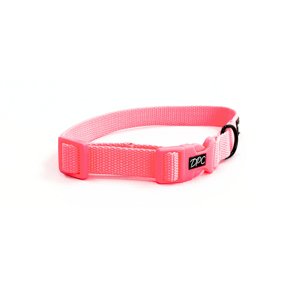 Webbing Collar | Neon Pink