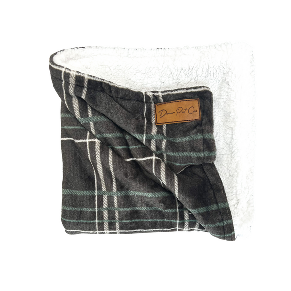 Fleece Pet Blanket | Grandpa Grey