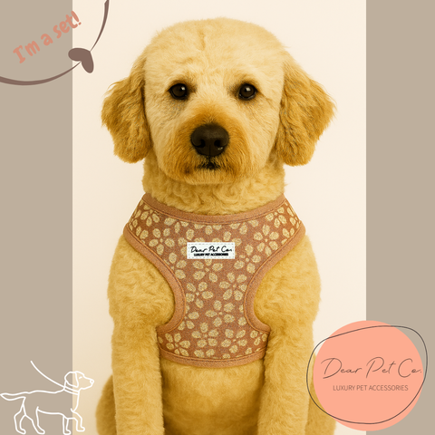 Dear Pet | Adjustable Harness Set Blossom Elegance