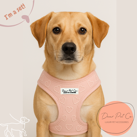 Dear Pet | Adjustable Harness Set Sweetheart Strolls