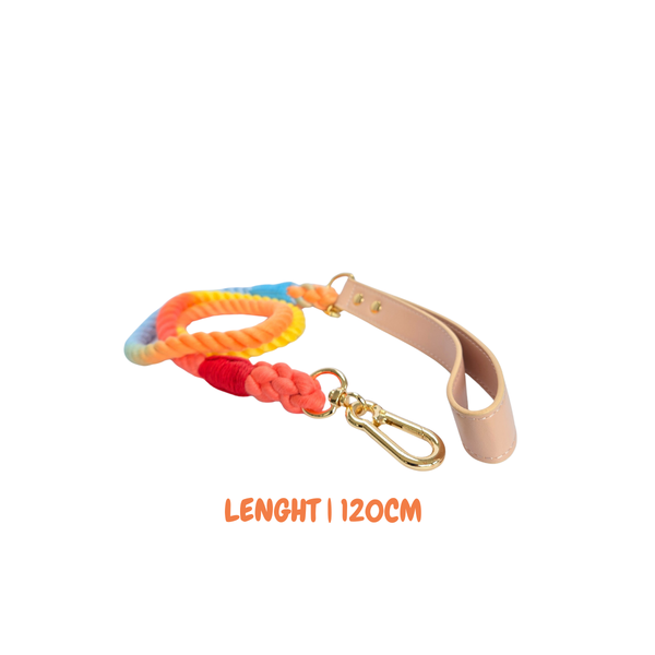 Dear Pet | Adjustable Rope Range Set Multi Rainbow