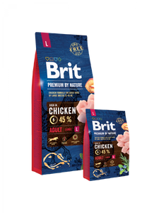 Brit Premium | Dog Adult Large (8kg/ 15kg)