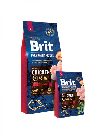 Brit Premium | Dog Adult Large (8kg/ 15kg)