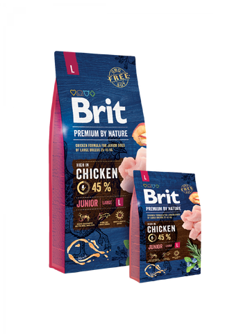 Brit Premium | Dog Junior Large (3kg/ 15kg)