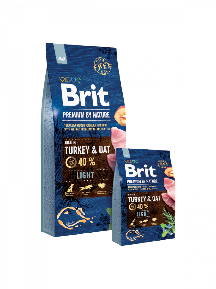 Brit Premium | Dog Light Turkey & Oat (3kg/ 15kg)