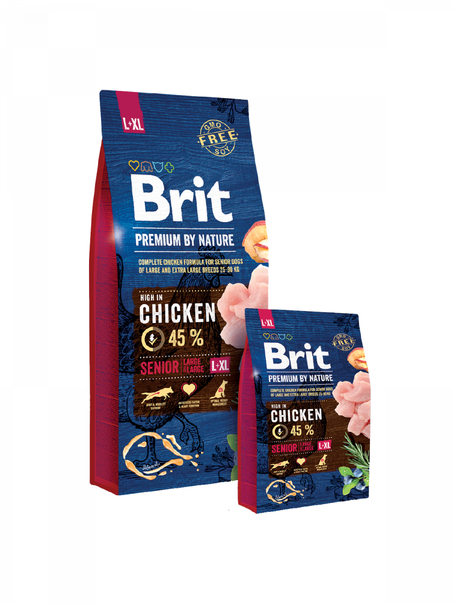 Brit Premium | Dog Senior Large & X Large (15kg)