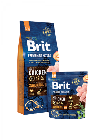 Brit Premium | Dog Senior Small & Medium (3kg / 8kg / 15kg)
