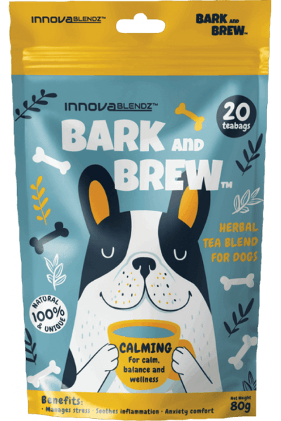 InnovaBlendz Bark & Brew Calming Tea | 20 Teabags
