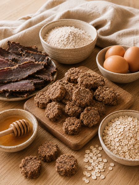Barkery Bites Beef Biltong Treats | 250g-500g