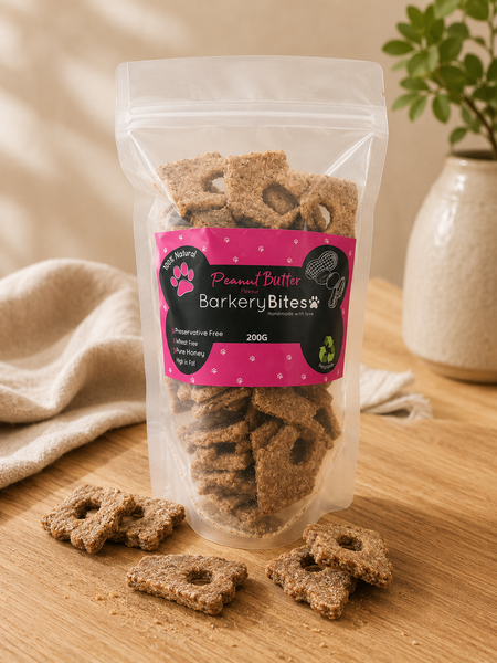 Barkery Bites Peanut Butter Treats | 250g-400g