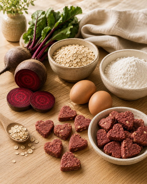 Barkery Bites Wheat-Free Liver & Beetroot Treats | 250g-400g