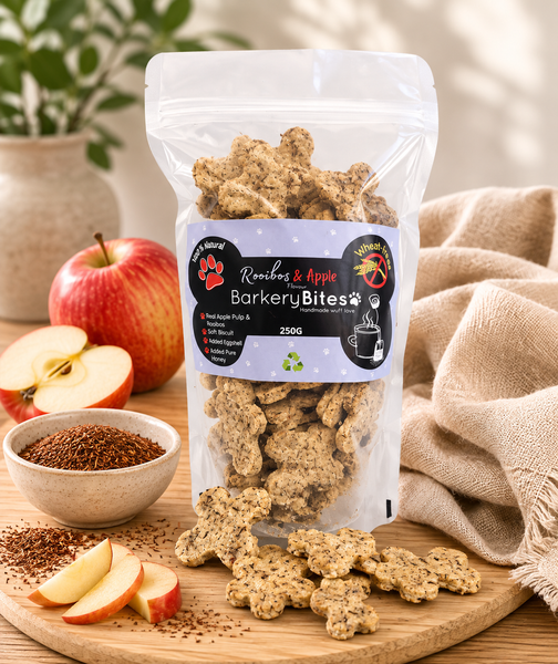 Barkery Bites Wheat-Free Rooibos & Apple Treats | 250g-400g