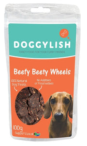 Doggylish Treats | Beefy Beety Wheels