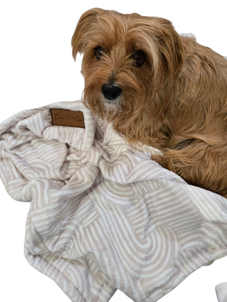 Fleece Pet Blanket | Boho Chic