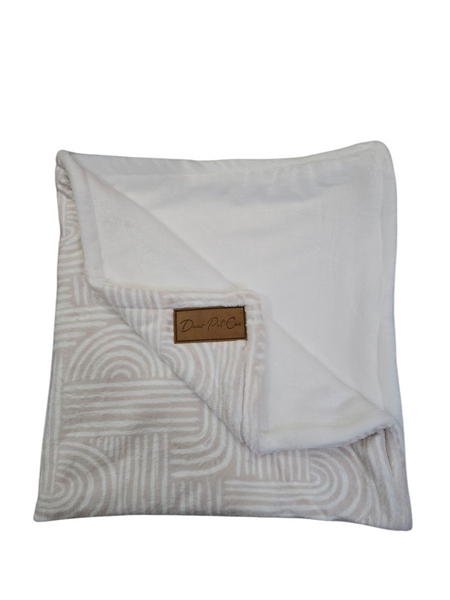 Fleece Pet Blanket | Boho Chic