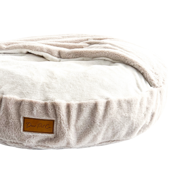 Dear Pet Co Burrow Pet Bed | Stone