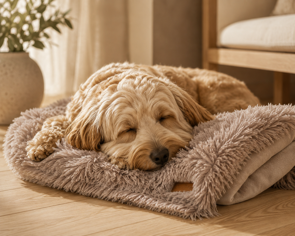 Dear Pet Co Calming Comfort Blanket | Taupe
