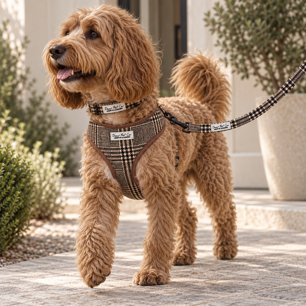 Dear Pet Co | Chestnut Checks Leash