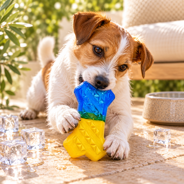 Chill Bone Freezable Dog Toy