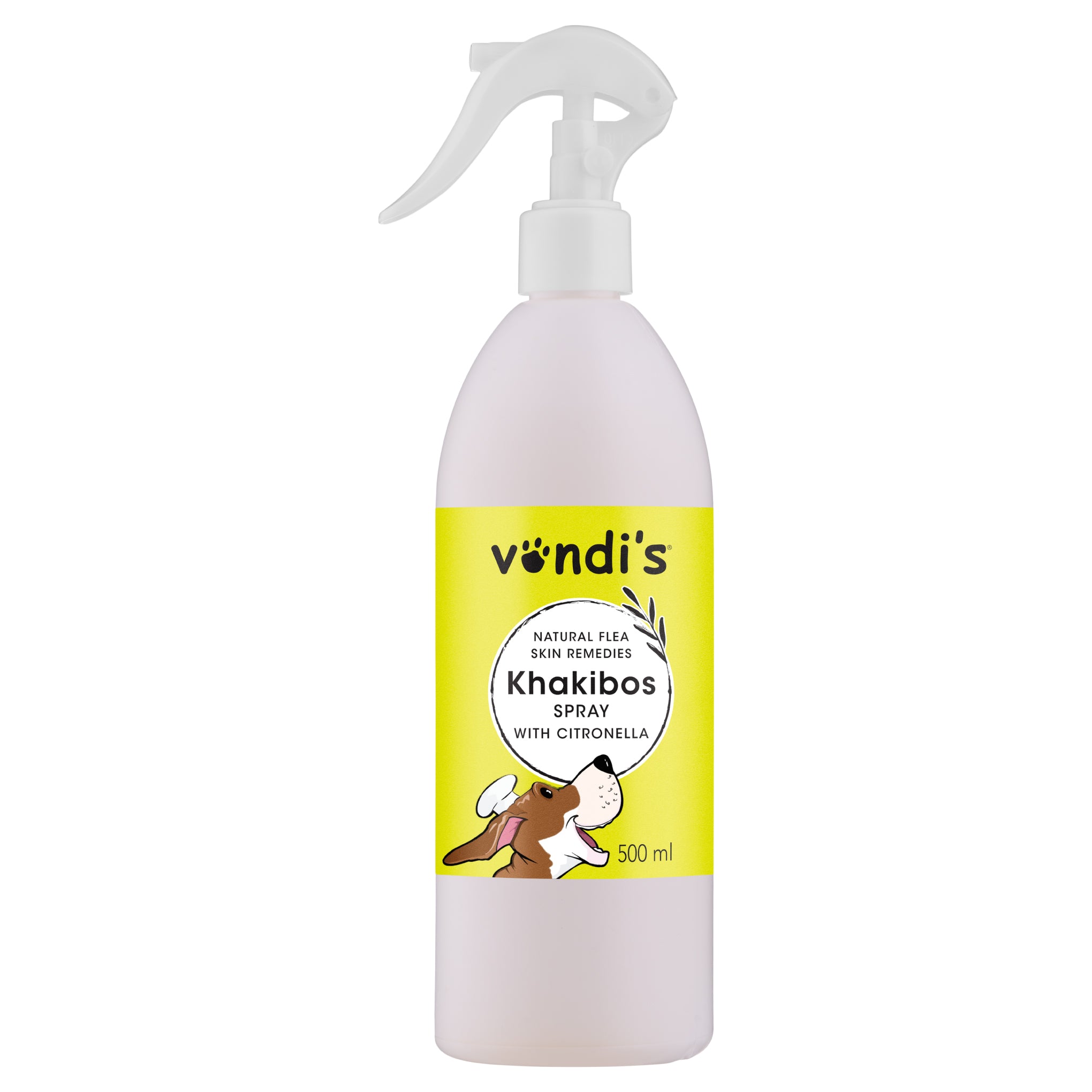 Vondi's Khakibos With Citronella Flea Repellent Trigger Spray 500ml