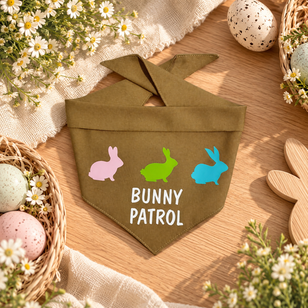 Dear Pet Co Bandana | Bunny Patrol