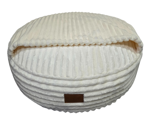 Dear Pet Co Burrow Pet Bed | Cream Cove