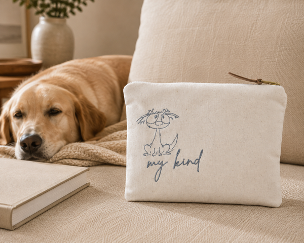 Dear Pet Co Canvas Zip Pouch | My Kind