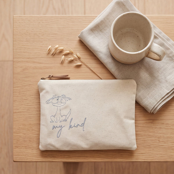 Dear Pet Co Canvas Zip Pouch | My Kind
