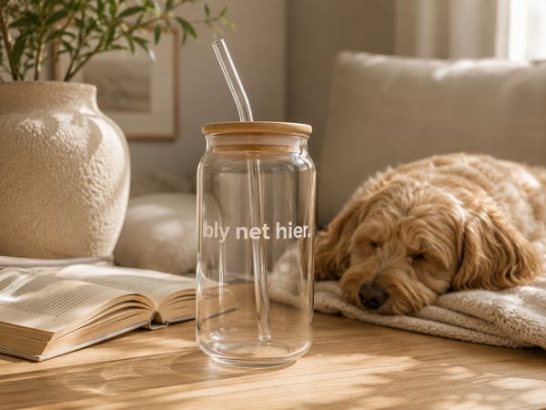 Dear Pet Co Glass Can Cup | Bly Net Hier