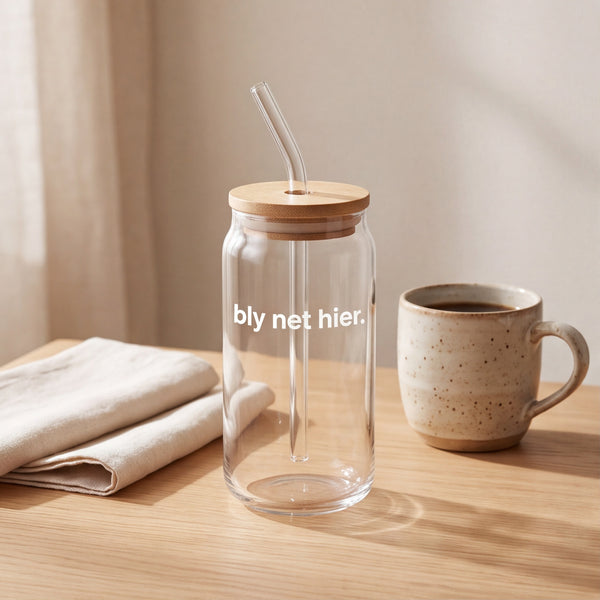 Dear Pet Co Glass Can Cup | Bly Net Hier