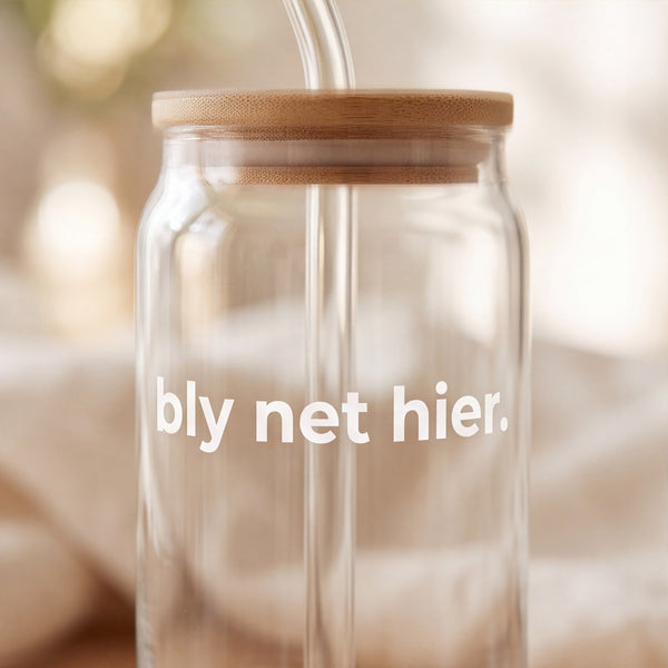 Dear Pet Co Glass Can Cup | Bly Net Hier