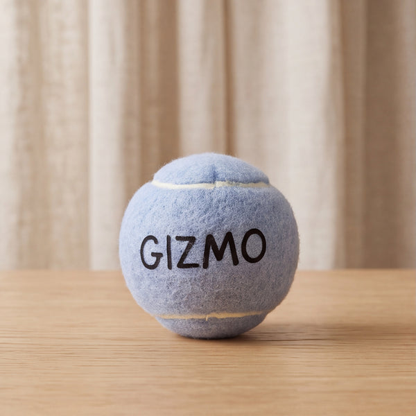 Dear Pet Co Personalised Tennis Ball | Powder Blue