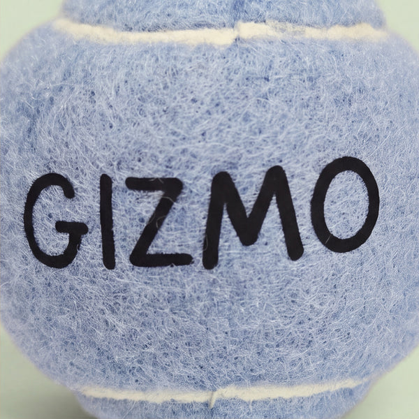 Dear Pet Co Personalised Tennis Ball | Powder Blue