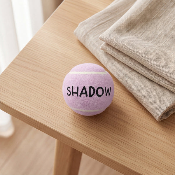 Dear Pet Co Personalised Tennis Ball | Soft Lilac