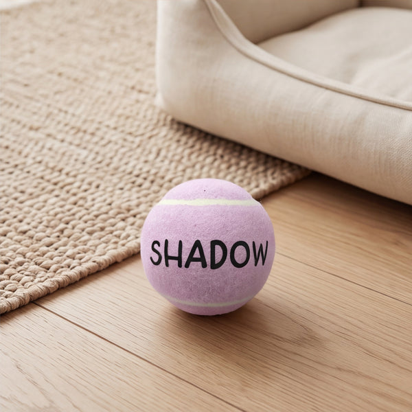 Dear Pet Co Personalised Tennis Ball | Soft Lilac