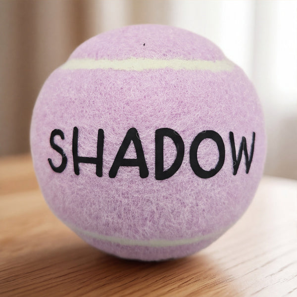 Dear Pet Co Personalised Tennis Ball | Soft Lilac