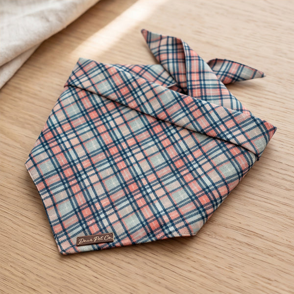 Dear Pet Co Bandana | Plaid Paws
