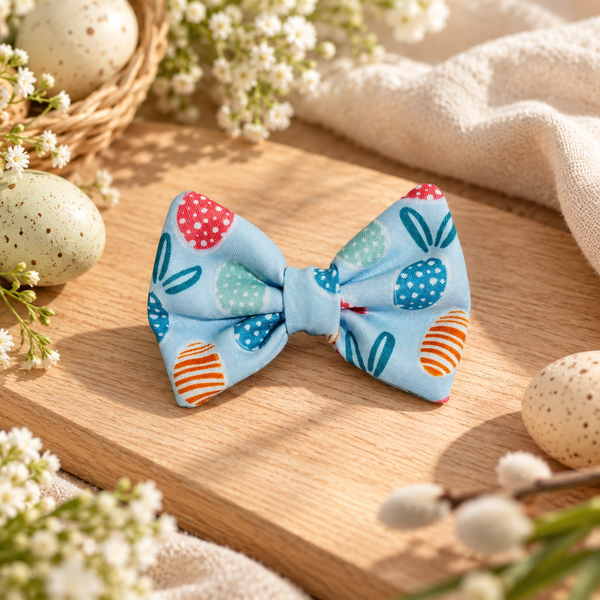 Dear Pet Co Bow Tie | Blue Bunny Bliss