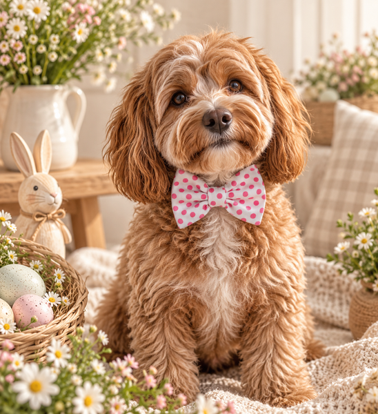 Dear Pet Co Bow Tie | Pretty in Polka