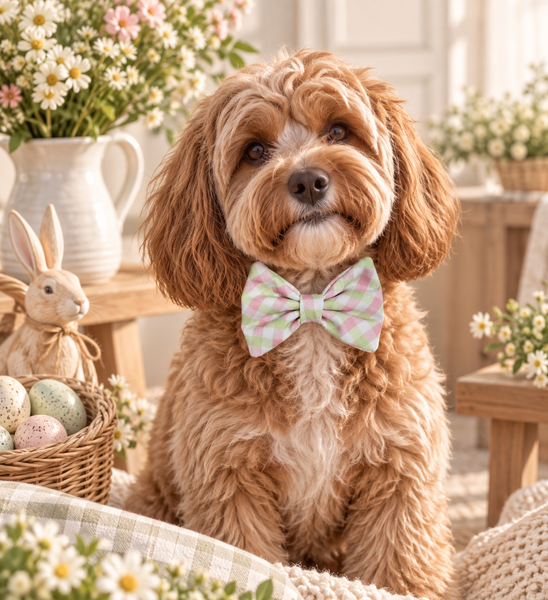 Dear Pet Co Bow Tie | Spring in Pastel