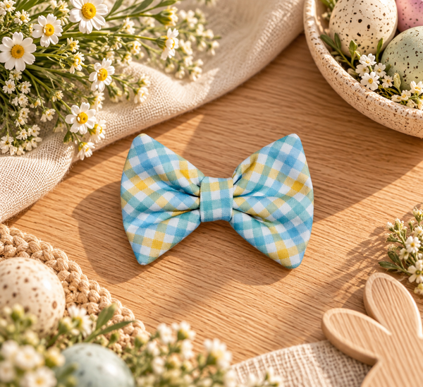 Dear Pet Co Bow Tie | Vichy Charm