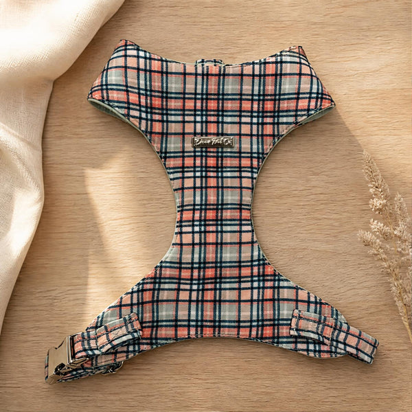 Dear Pet Co Chest Harness | Plaid Paws