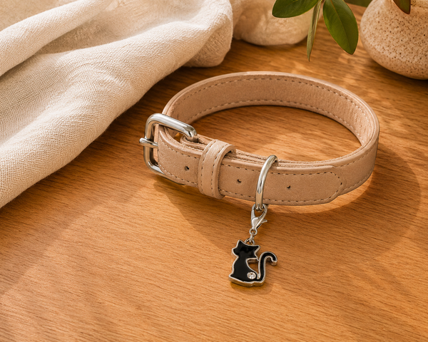 Dear Pet Co Collar Charm | Black Cat