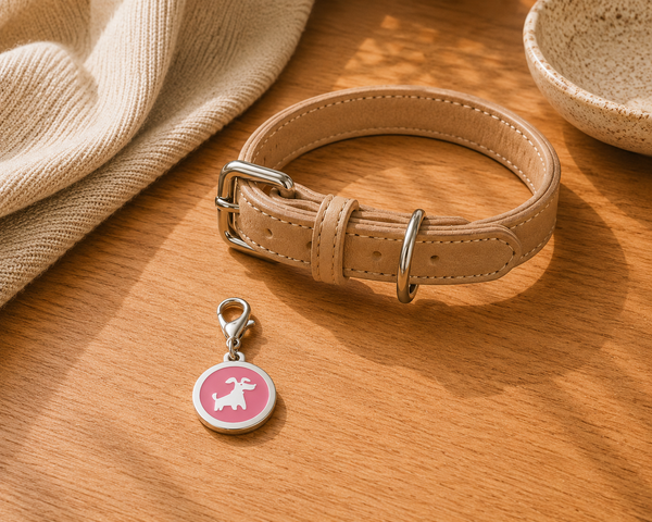 Dear Pet Co Collar Charm | Doggie Pink