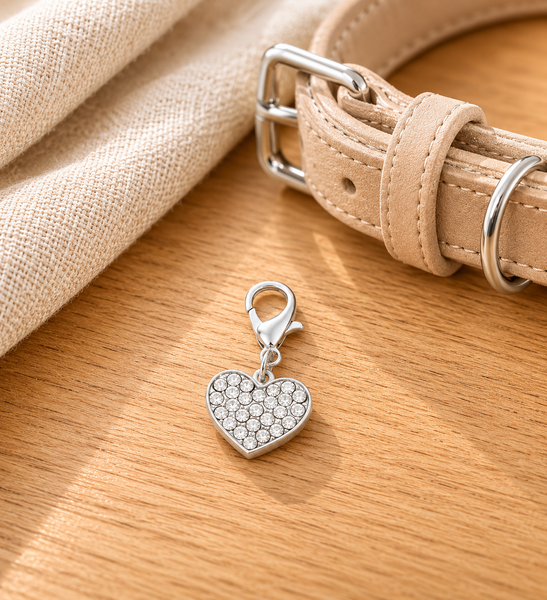 Dear Pet Co Collar Charm | Solid Heart