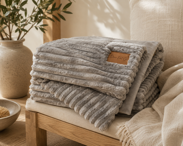 Dear Pet Co Corduroy Comfort Blanket | Rainy Days