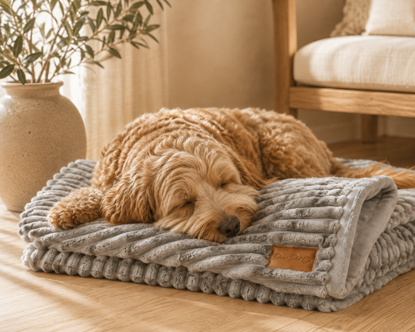 Dear Pet Co Corduroy Comfort Blanket | Rainy Days