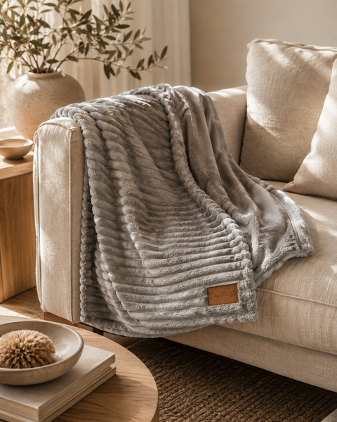Dear Pet Co Corduroy Comfort Blanket | Rainy Days